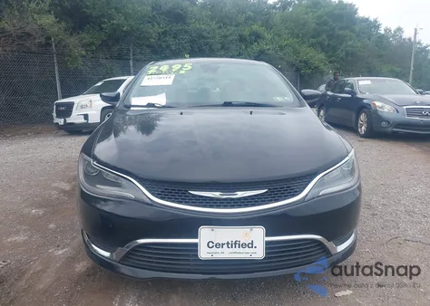 2015 Chrysler 200 Limited from USA, damaged, VIN 1C3CCCAB1FN743255